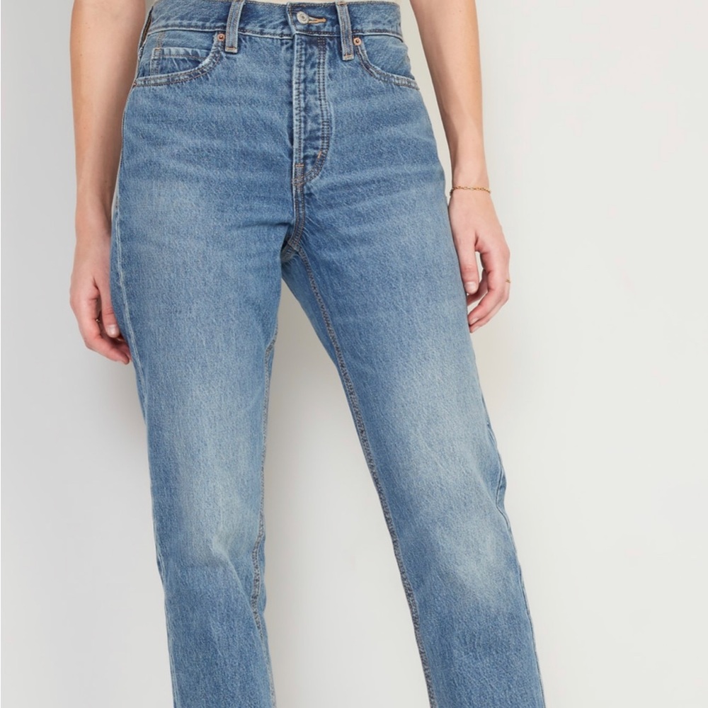 NWOT Old Navy Sky-Hi Straight Leg Pants Women’s 8